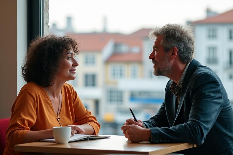 Sofia Pereira e João Costa, os fundadores da Serenidade Vital, em Lisboa