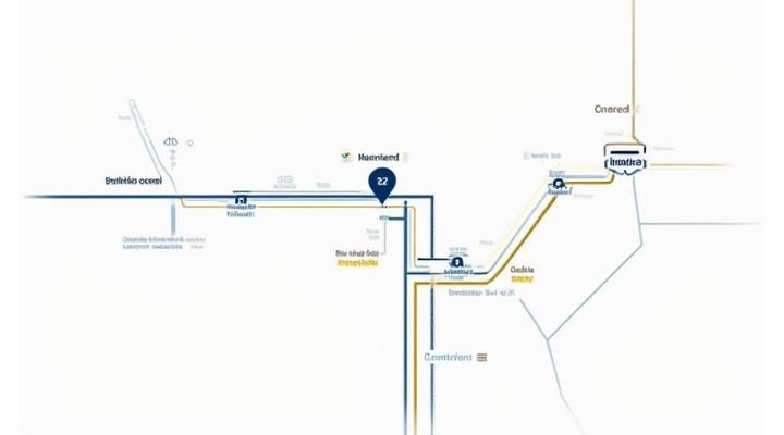 Mapa de transportes públicos de Lisboa mostrando as estações de metro e paragens de autocarro perto da Rua do Salitre.