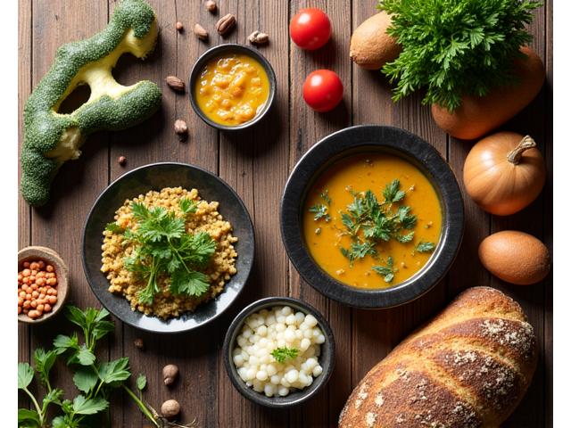 Comparação visual entre alimentos portugueses tradicionais e suas versões melhoradas funcionalmente.